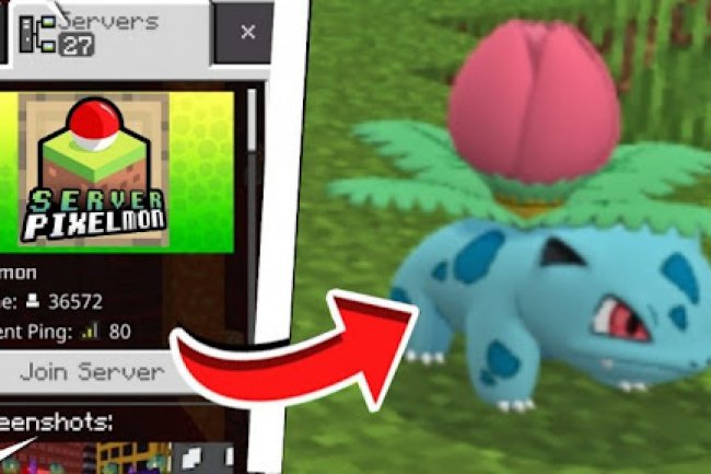 Pokémon Realm For Minecraft Bedrock!