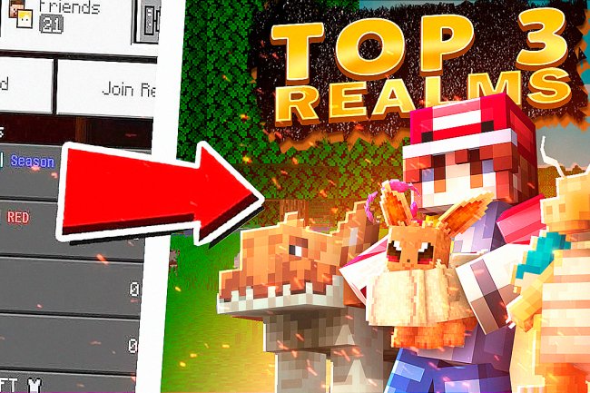 Top 3 Pixelmon Realms For Minecraft Bedrock Edition!