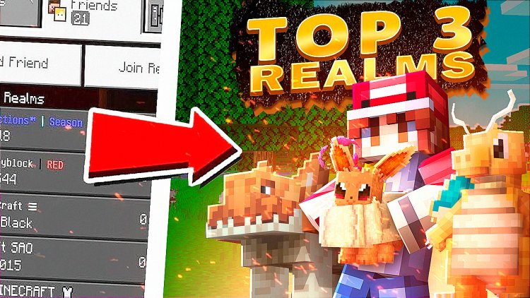 Top 3 Pixelmon Realms For Minecraft Bedrock Edition!