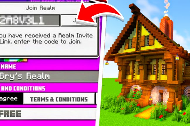 Survival SMP Realm Code For Minecraft Bedrock!