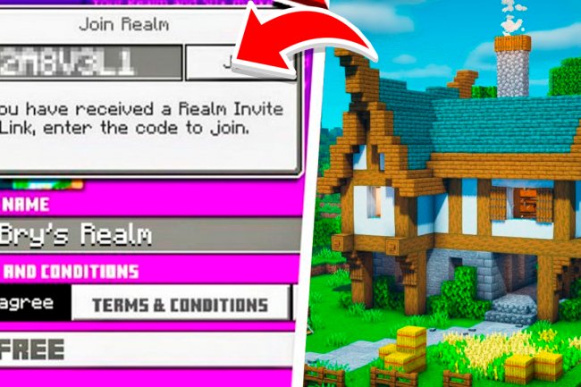 BEST Realm SMP For Minecraft Bedrock Edition 2024 - Realm Code