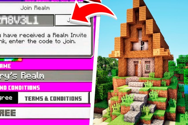 Join My SURVIVAL Realms SMP For Minecraft Bedrock 1.20! (REALM CODE) - MCPE, Xbox, Windows, PS4