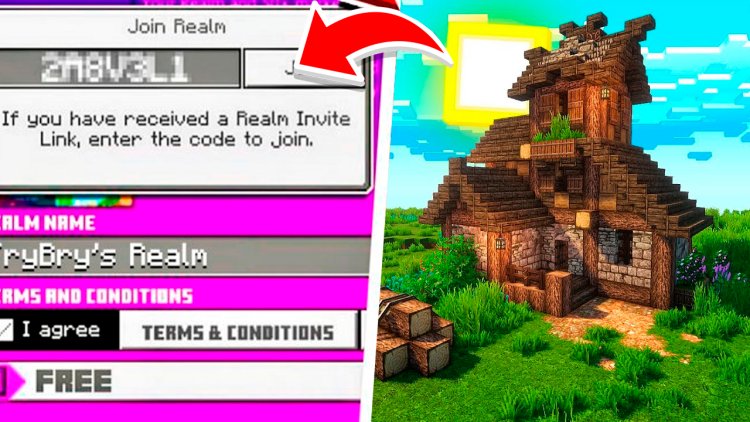 NEW Survival Realm SMP For Minecraft Bedrock Edition! (Realm Code) - MCPE, Xbox, Windows, PS4