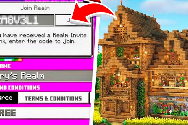 BEST Realm SMP Minecraft Bedrock 2024! (REALM CODE)