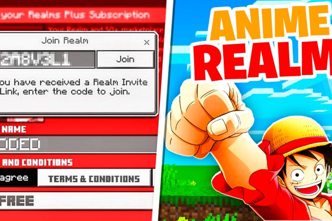 BEST ONE PIECE Realm For MCPE 1.20 (REALM CODE) | Minecraft Bedrock Edition