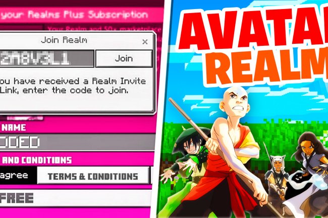 AVATAR Realm For MCPE 1.20 (REALM CODE) | Minecraft Bedrock Edition