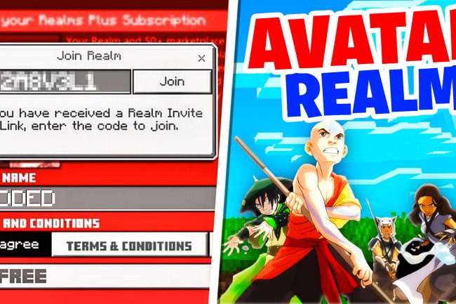 AVATAR Realm For MCPE 1.20+ (REALM CODE) | Minecraft Bedrock Edition