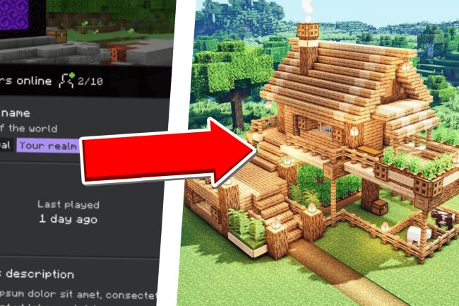 TOP SMP Realm for Minecraft Bedrock 1.21.7!