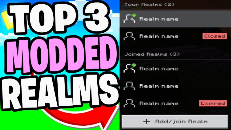 Top 3 Modded Realms For Minecraft Bedrock Edition (2026)