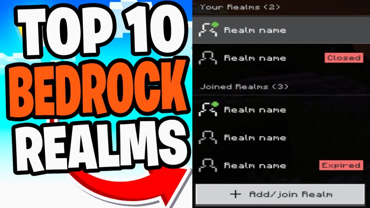 Top 10 BEST Minecraft Bedrock Realms 2026! (IOS, Android, Windows)– Realm Codes